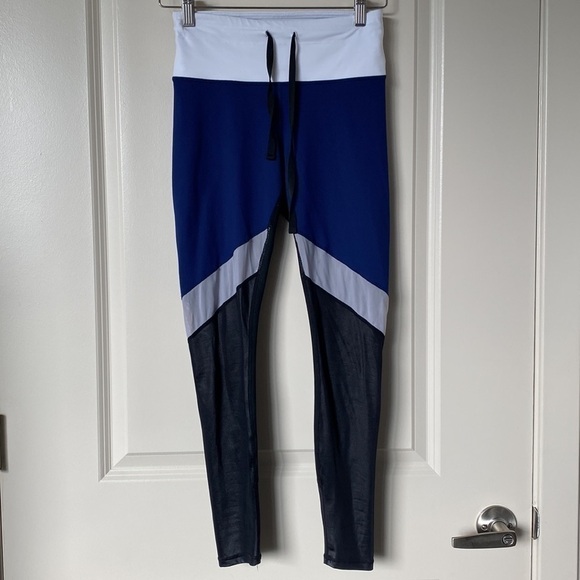 FABLETICS Colorblock High Waist Mesh Legging - Picture 1 of 8